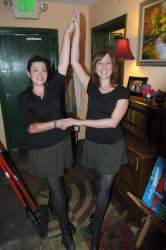 Irish step dancers Irish step dancers