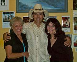 Austin Cunningham with Peggy & Merle Austin Cunningham with Peggy & Merle